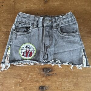 Kids Vintage Levi's Altered Mini Skirt Country Music Cowboy Cowgirl Denim OOAK